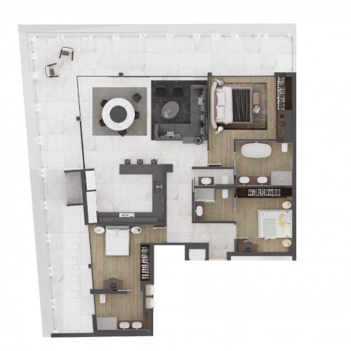 Ático Estepona Plano 2