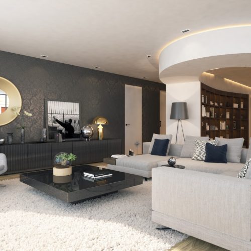 Ático Estepona Salón 1