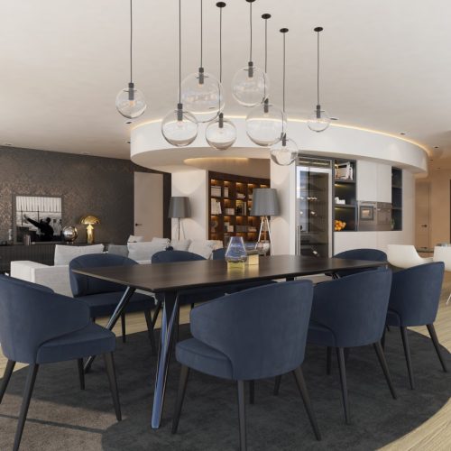 Ático Estepona Salón 3